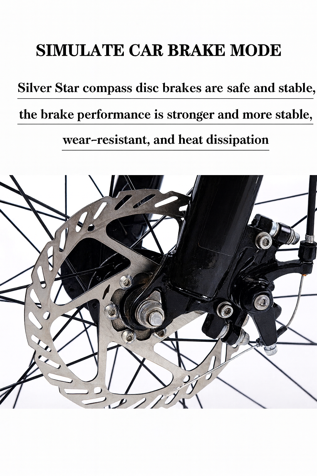 26 X Large Fat Tyre Bicyle mountain bike Full Suspension 21 speed Black