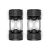 Adjustable dumbbells 2X 20kg Pair Machined steel weight plates that lock together - KangarooFitness