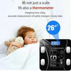 Smart Scale: Your Comprehensive Health Companion for Body Weight & Fat Analysis Black