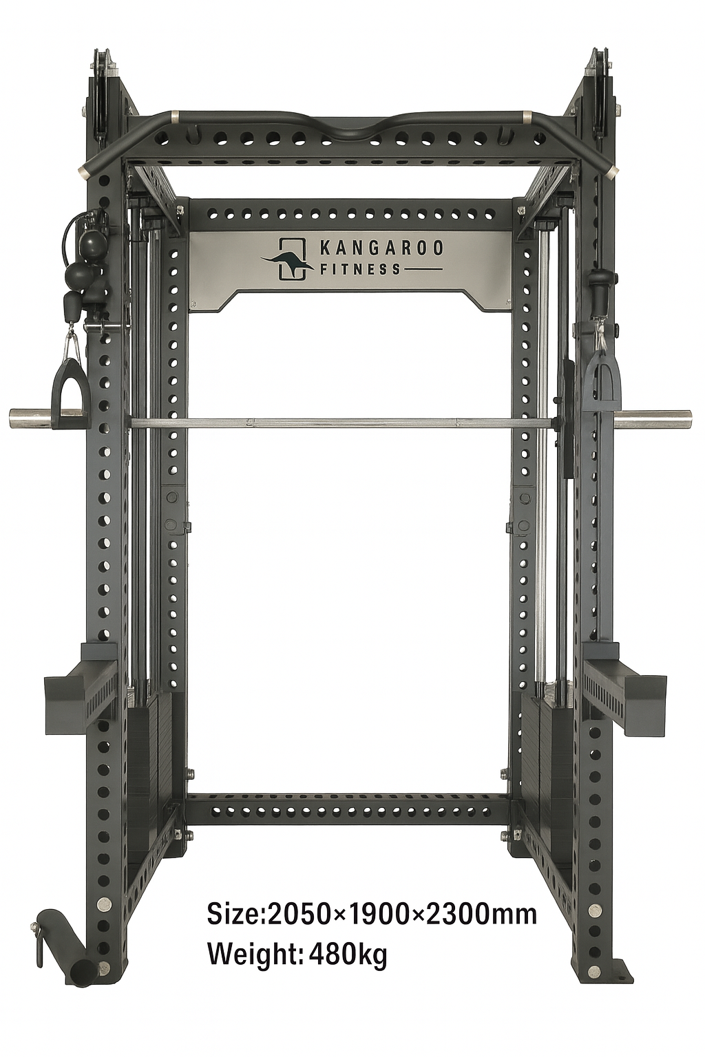Kangaroo Fitness Commercial Heavy-Duty Multi-Functional Smith Trainer
