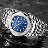 Stainless Steel Chronograph Sport Watch with Date