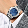 Stainless Steel Chronograph Sport Watch with Date