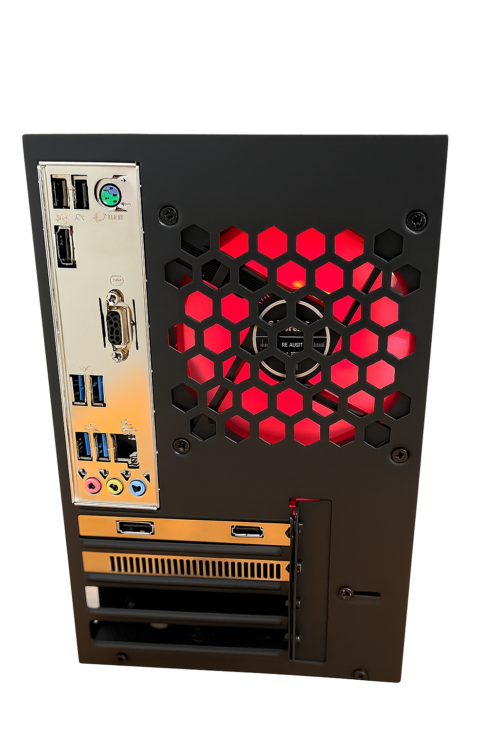 Gaming Computer Special Edition Iron Case with Intel Core i9-11900F, 16GB RAM, Tempered Glass Case, Liquid Cooling