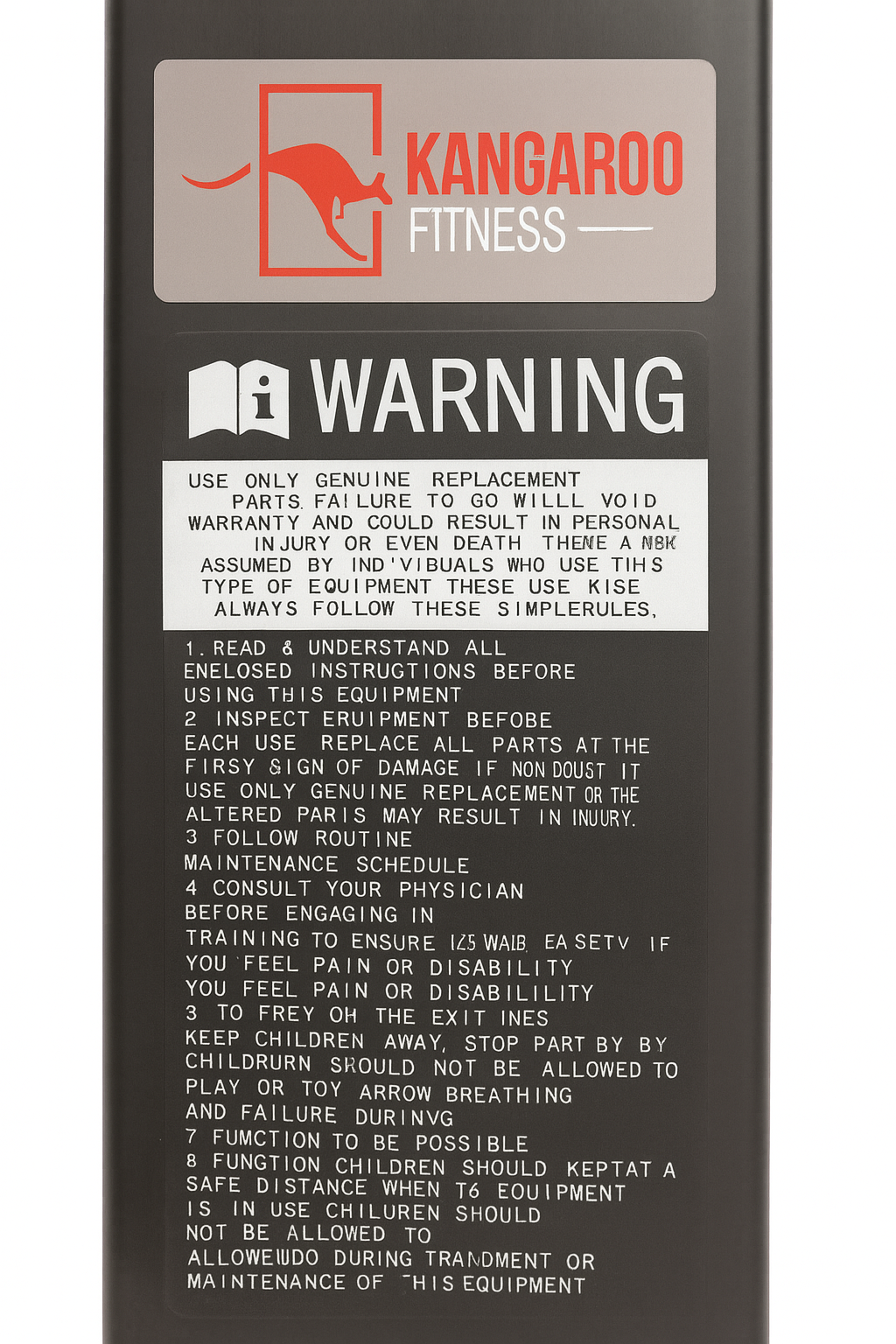 Kangaroo Fitness Heavy-Duty Squat Rack