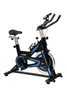 Kangaroo Fitness Spin Exercise Bike Blue Indoor Cycling Bike for Home Gym, 150kg Weight Capacity