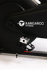 Kangaroo Fitness Black Red Magnetic Resistance Spin Bike – Heavy Duty 150kg Weight Capacity