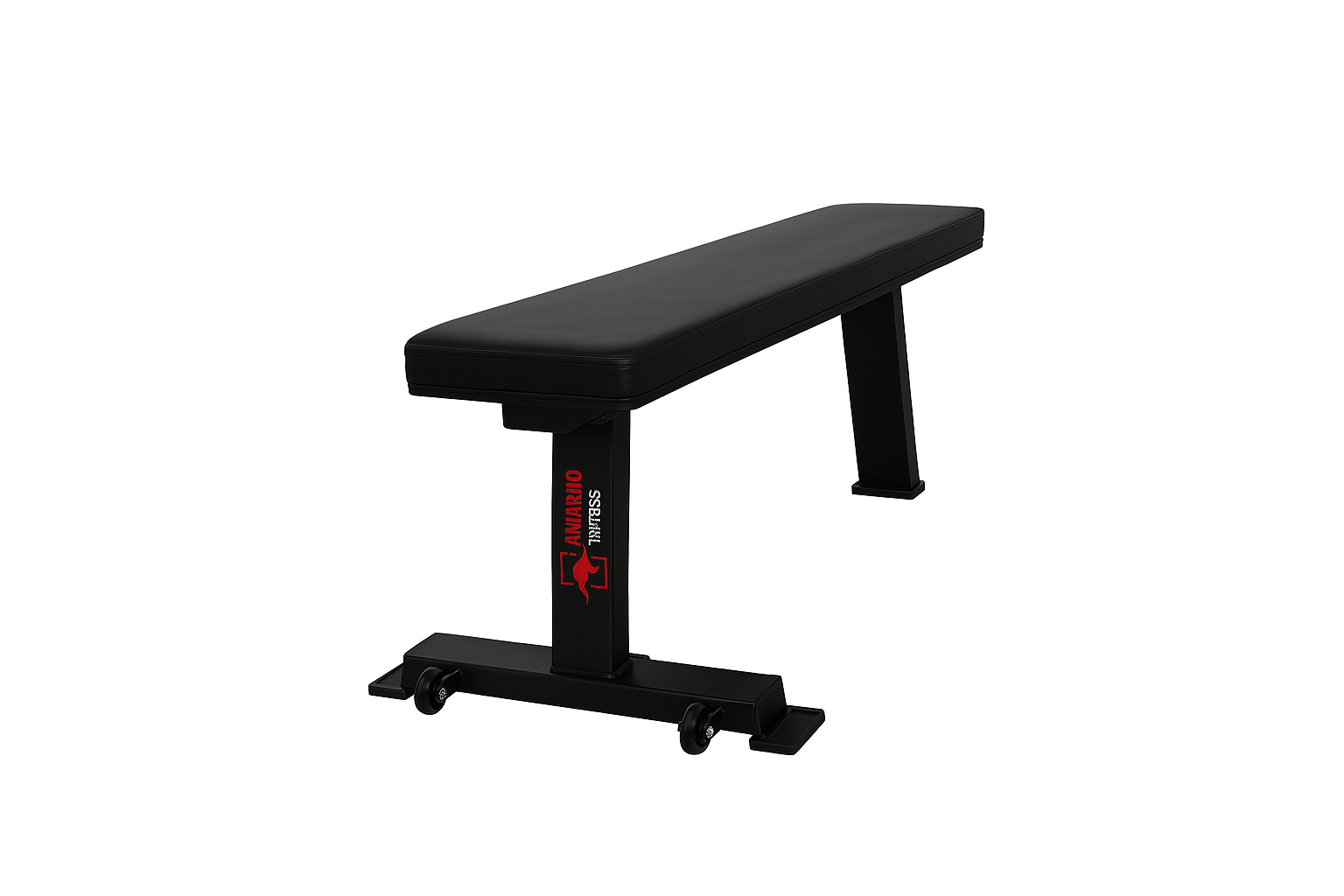 Kangaroo Fitness Power Wide Flat Bench – Heavy Duty Weight Bench for Strength Training