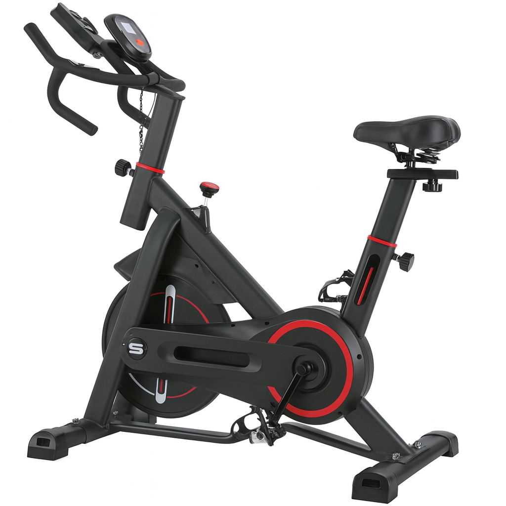 Kangaroo Fitness Heavy Duty Spin Bike – 35KG, 150KG Weight Limit, Indoor Cycling Trainer