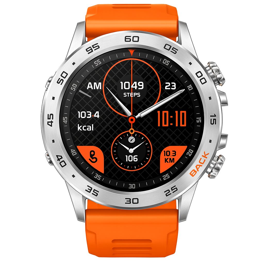 Smart Fitness Watch Sports Fitness Tracker Watch -Orange