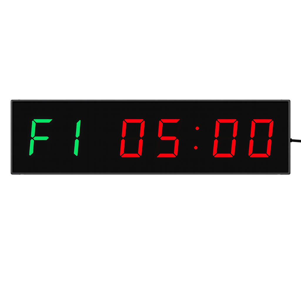 LED Digital Countdown Clock with Remote – Wall Mounted Timer