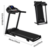 Kangaroo Fitness Semi-Commercial Foldable Treadmill – Incline, Shock Absorption & Slope Adjustment