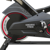 Kangaroo Fitness Black Spin Bike – 150kg Suspension Support