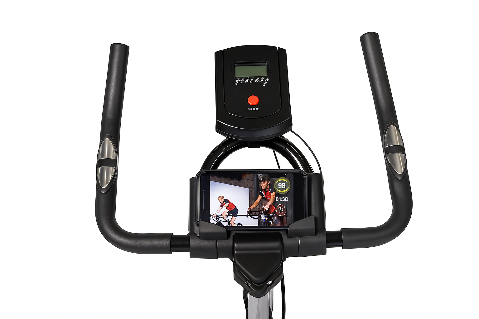 Kangaroo Fitness Black Spin Bike – 150kg Suspension Support