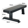 Kangaroo Fitness Power Wide Flat Bench – Heavy Duty Weight Bench for Strength Training