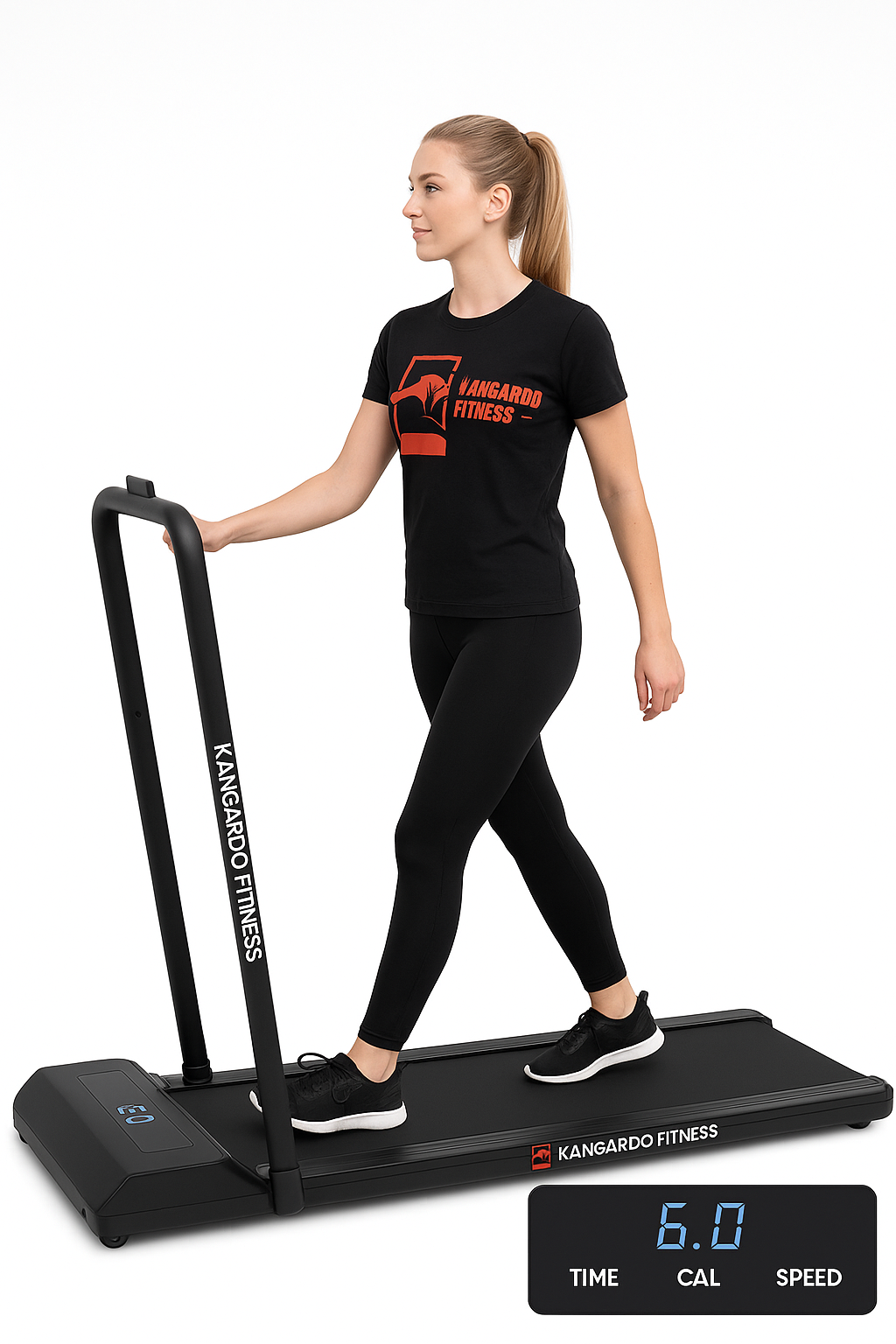 Kangaroo Fitness Foldable Walk & Run Treadmill 1–10km/h