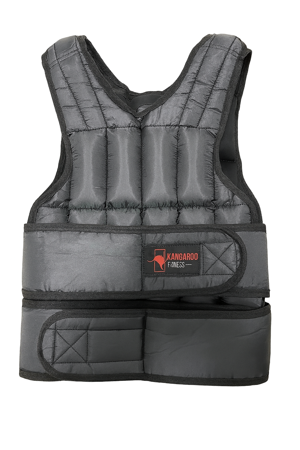 Kangaroo Fitness 15KG Weighted Vest – Adjustable Strength Training Vest for Workouts