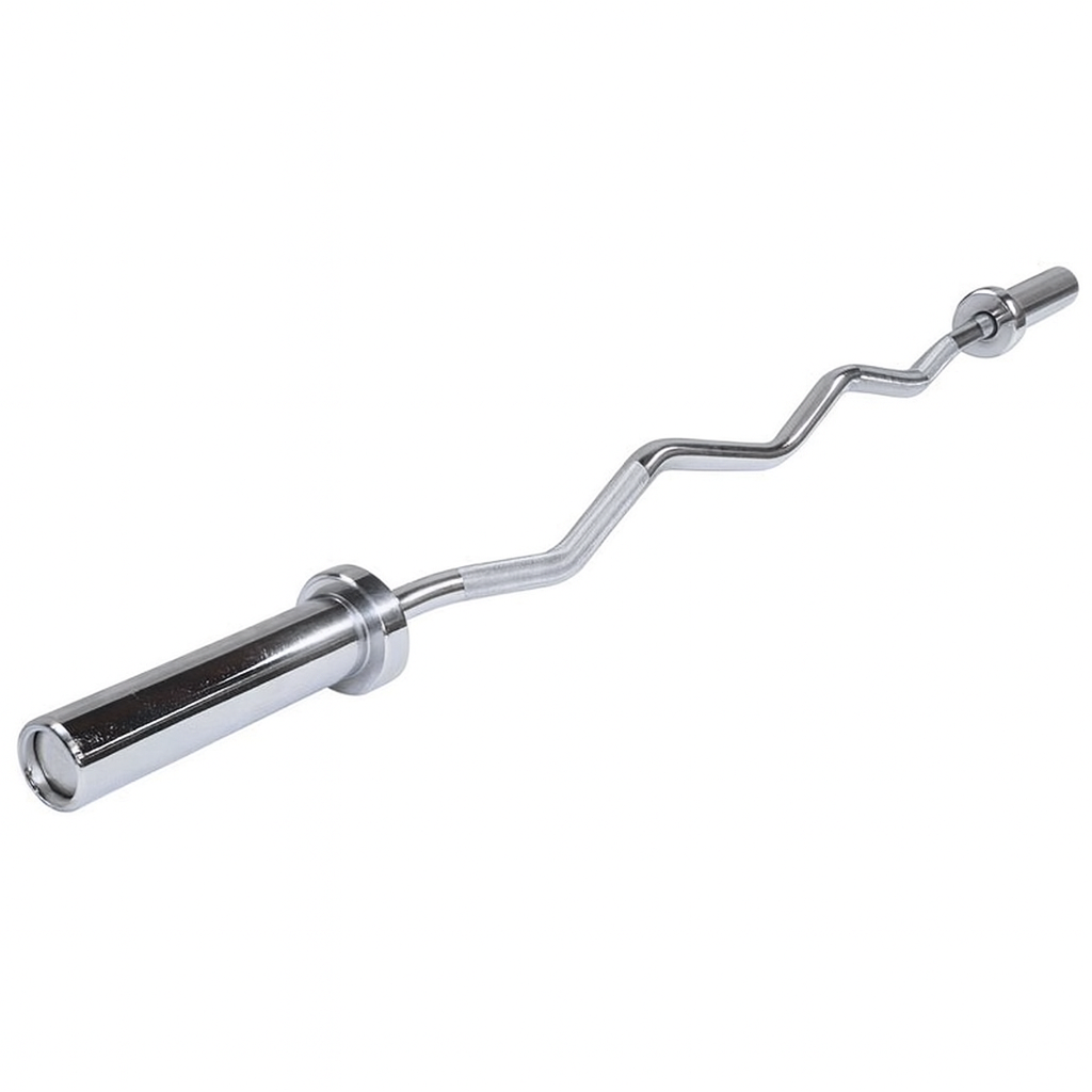 Kangaroo Fitness Heavy Duty EZ Curl Bar (120cm, 10kg)