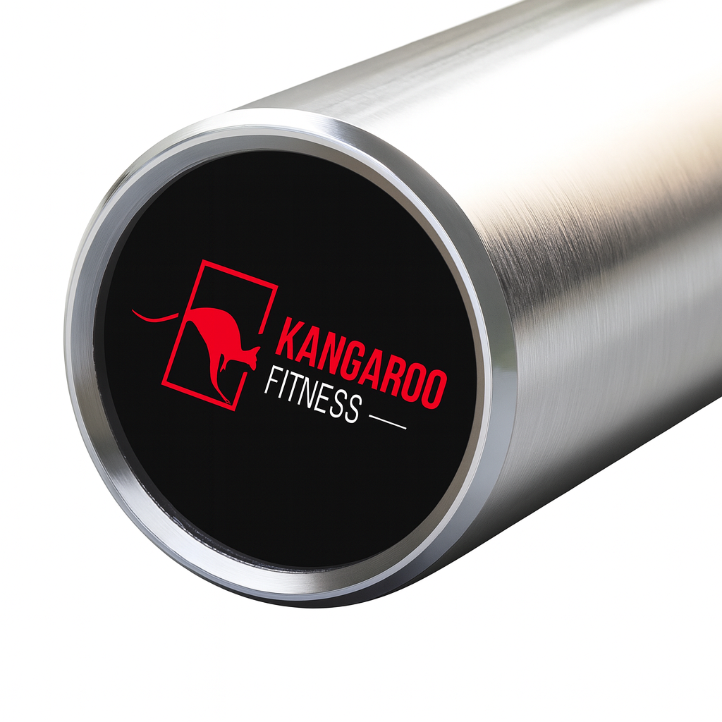 Kangaroo Fitness Heavy Duty EZ Curl Bar (120cm, 10kg)