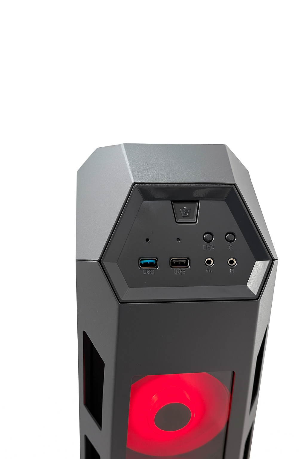 Gaming Computer Special Edition Iron Case with Intel Core i9-11900F, 16GB RAM, Tempered Glass Case, Liquid Cooling