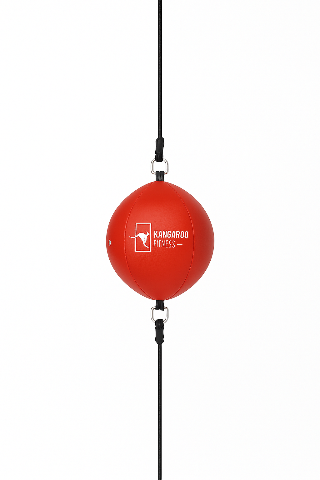 Kangaroo Fitness Boxing Floor To Ceiling boxing speed ball – Red