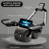 Abdominal Roller Wheel with Knee Mat – Automatic Rebound & Timer