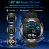 GPS Smart watch , Compass & 100+ Sports Modes – Waterproof Fitness Watch for iOS/Android