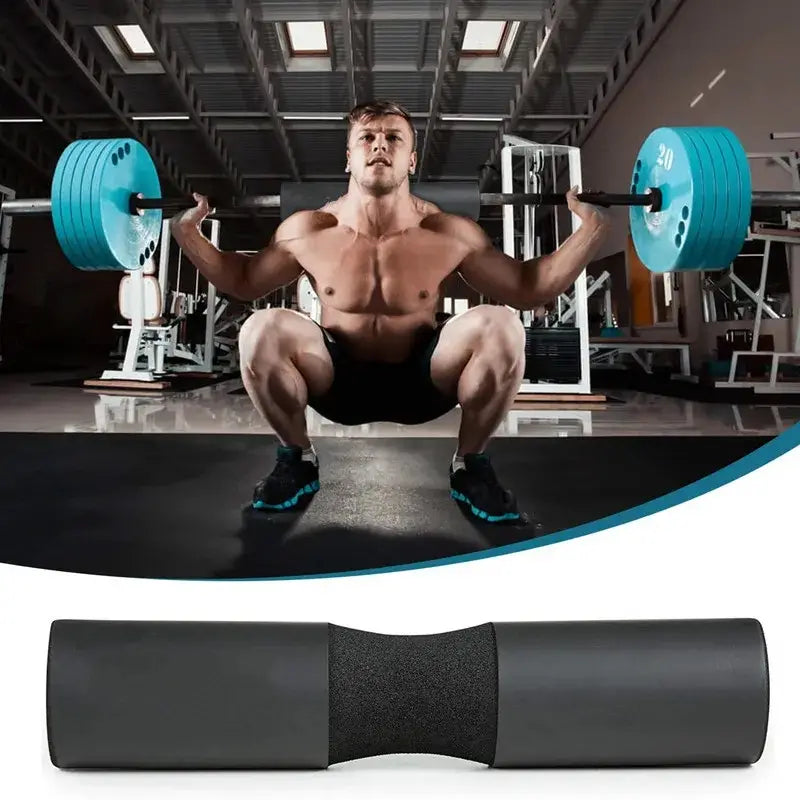 Thickened Non-slip Shoulder Pads for Weightlifting, Squats, and Dumbbell Workouts -Pink - KangarooFitness
