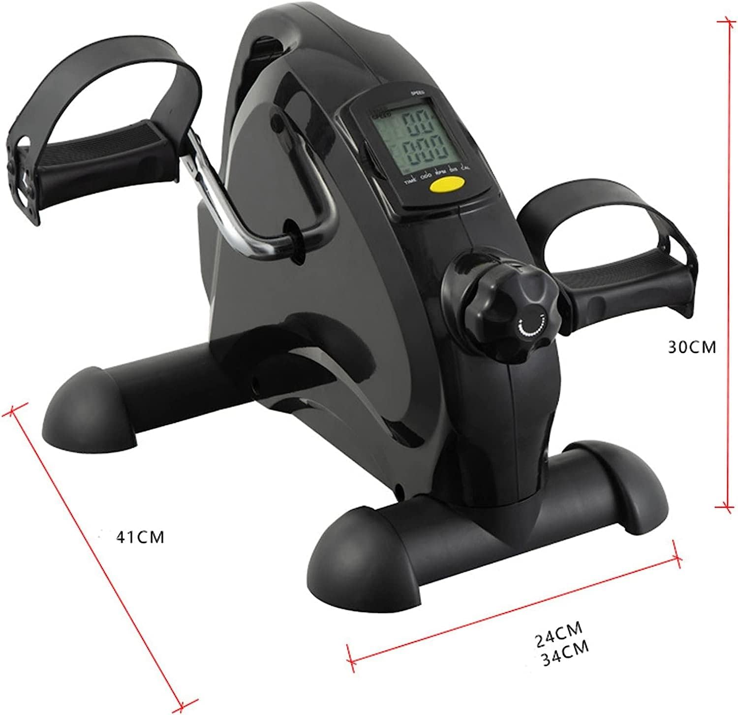 Compact Pedal Exerciser with LCD Display – Upgraded Under-Desk Design