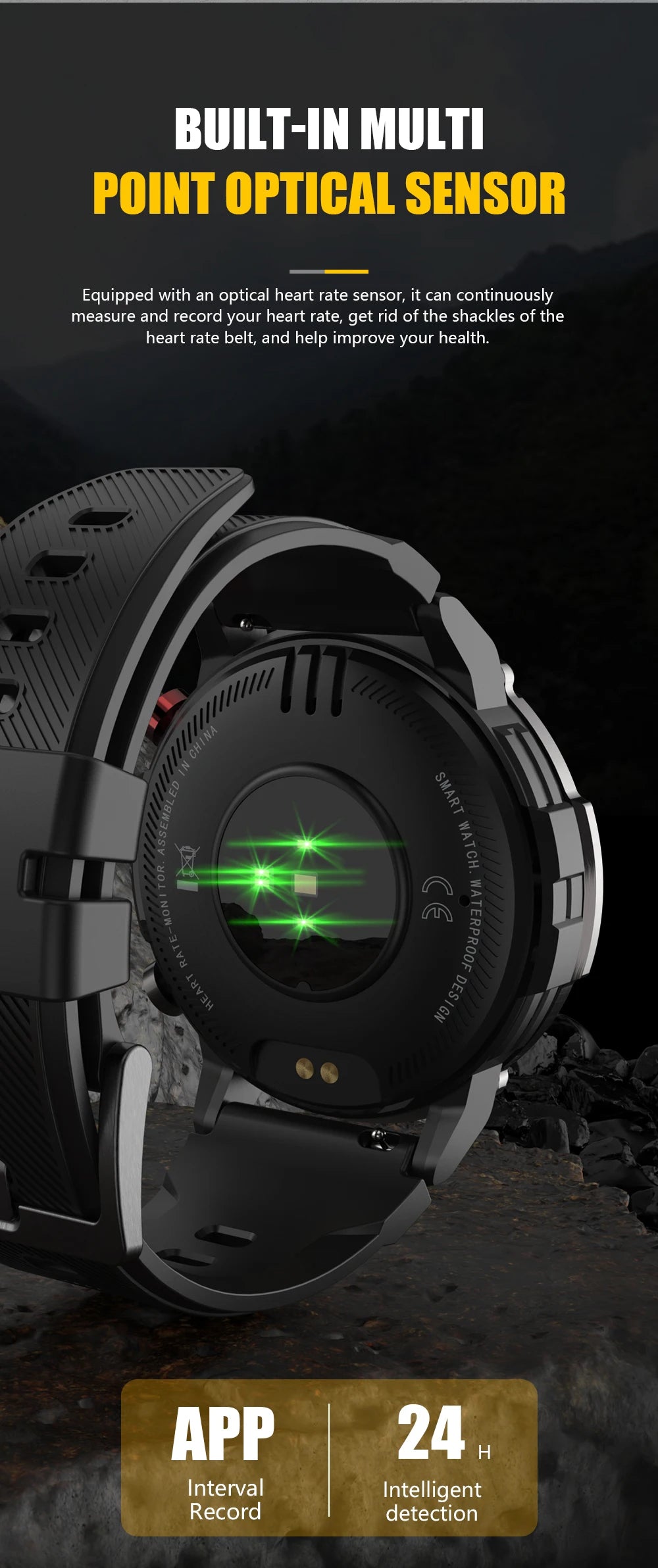 Sport Smartwatch Fitness Tracker
