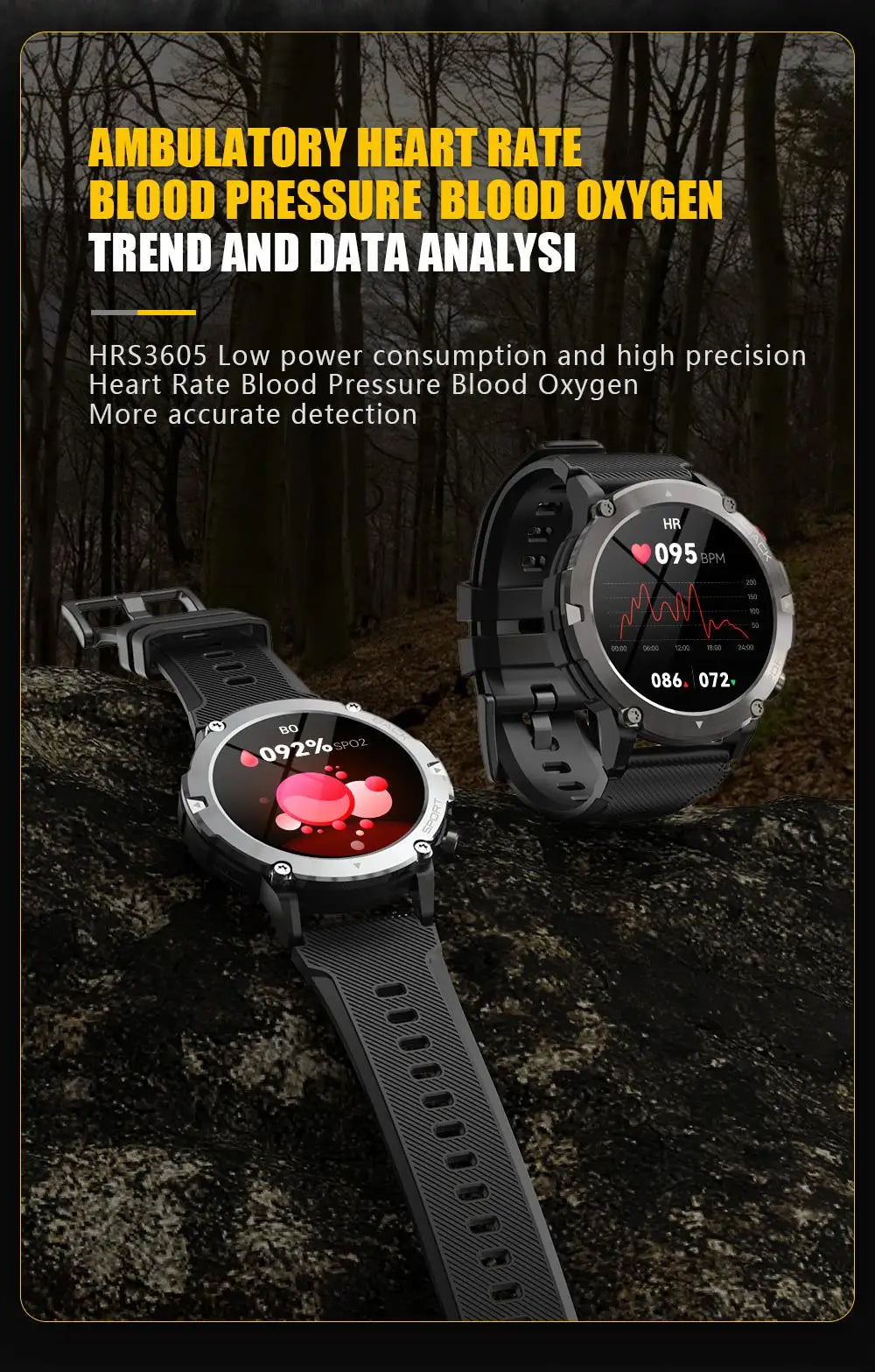 Sport Smartwatch Fitness Tracker