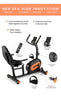 Elliptical Magnetic Trainer Bike - KangarooFitness