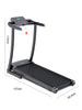 Foldable Treadmill with Three Levels of Slope Adjustment and Silent Shock Absorption - KangarooFitness