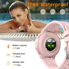 Smart watch: Bluetooth Calling, Fitness Tracker, IP68 Waterproof - Pink