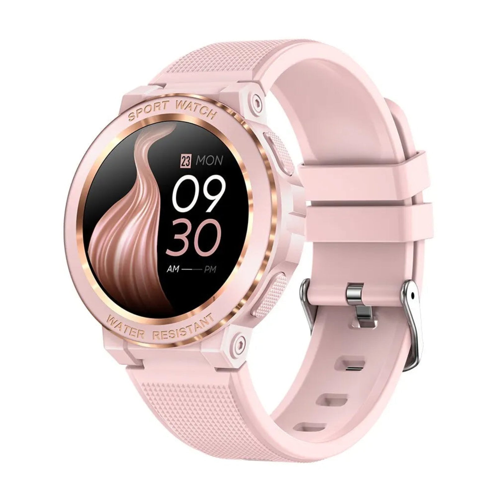 Smart watch: Bluetooth Calling, Fitness Tracker, IP68 Waterproof - Pink