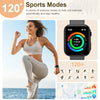Smart watch: AMOLED Display, Bluetooth Calls, Fitness & Health Tracker-Black