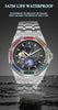 Automatic Mechanical Watch – Night Glow Dial with Sun, Moon & Star Design