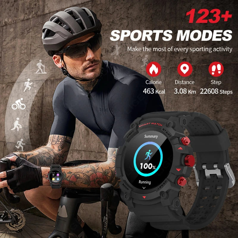 GPS Smartwatch – Heart Rate, Call Alerts, Fitness Tracking, Waterproof