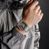 Chronograph Sports Watch – 5ATM Waterproof, Silicone Band, Multifunction Fashion Wristwatch