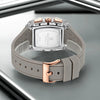 Chronograph Sports Watch – 5ATM Waterproof, Silicone Band, Multifunction Fashion Wristwatch