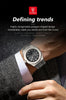 Luxury Men’s Square Quartz Watch – Waterproof Stainless Steel Wristwatch with Luminous Dial & Date Display