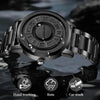 Stainless steel Watch – Magnetic Floating Ball Pointer, Waterproof, Personalized & Unique Design