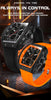 Digital Watch – Waterproof Silicone Sport Wristwatch with Multifunctional Features-Black