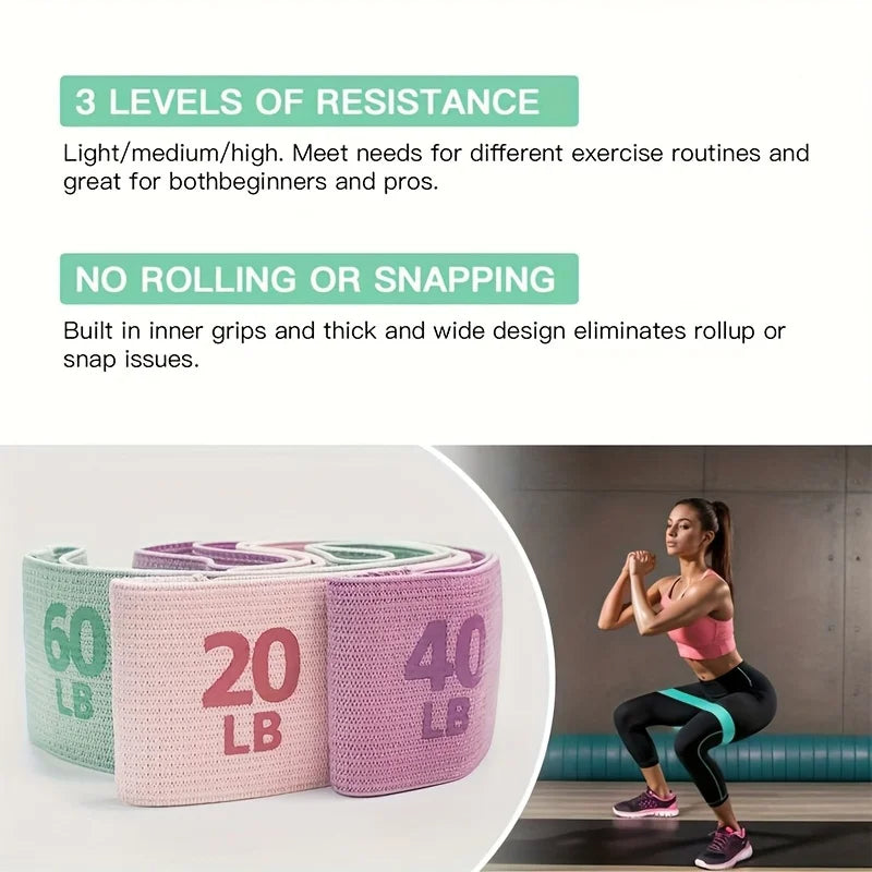 Yoga Pilates Resistance Bands Set