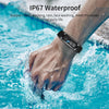 Smartwatch Band – Heart Rate, Waterproof, Fitness - Pink
