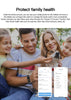 Smartwatch Band – Heart Rate, Waterproof, Fitness - Pink