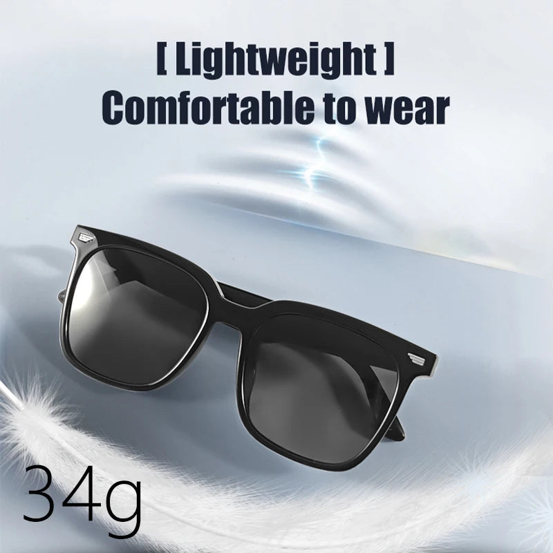 AI Smart Glasses – Bluetooth Calls, Music & Voice Assistant