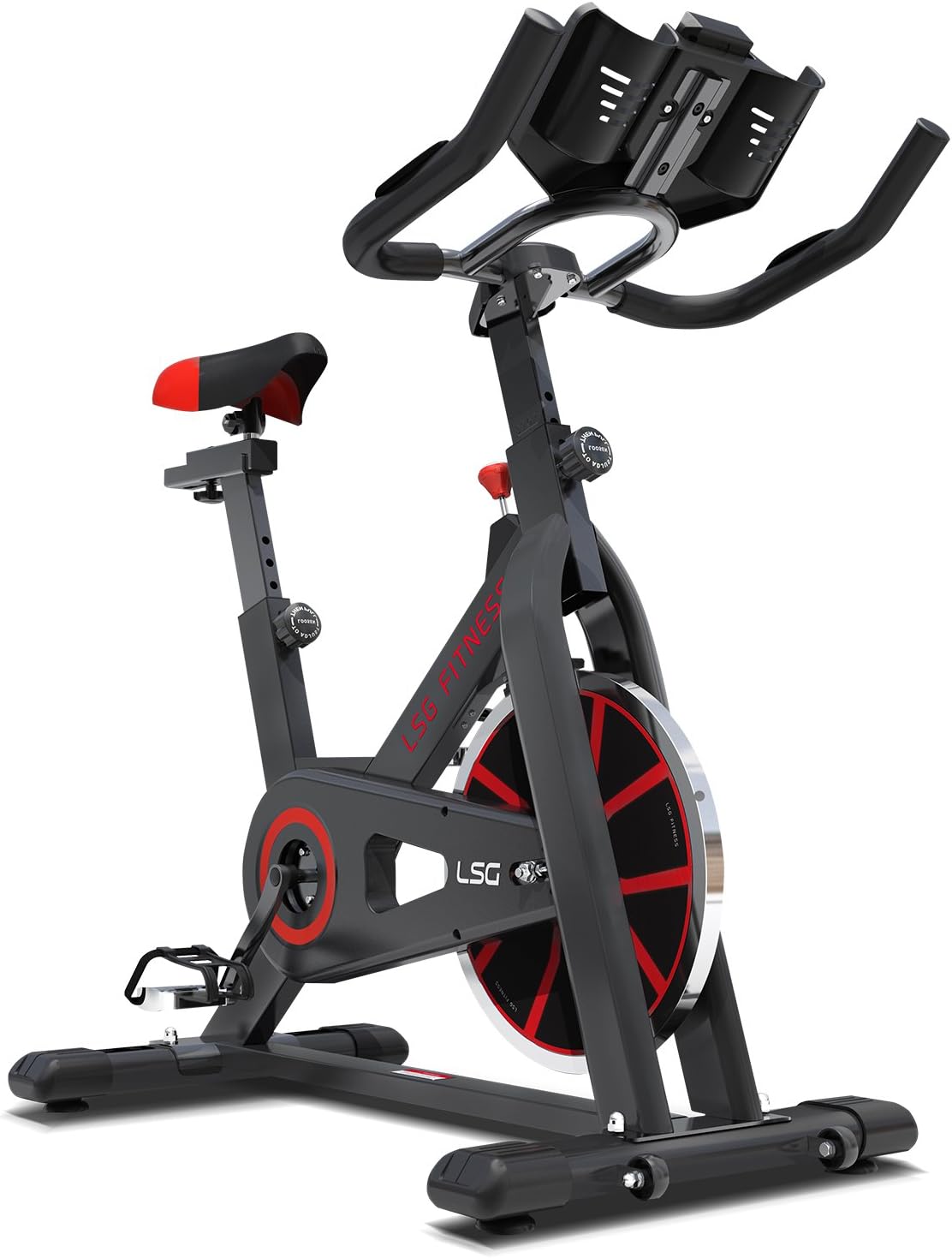 New Magnetic Friction 150kg weight limit Commercial spin bike Black