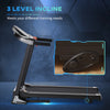 Kangaroo Fitness Semi-Commercial Foldable Treadmill – Incline, Shock Absorption & Slope Adjustment